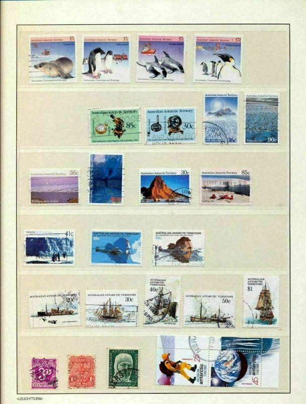 Australia & AAT MNH Used Frama Labels Blocks Cartoons(100+)Mint Face$30+(Hux437