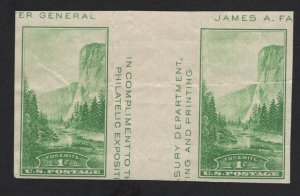 United States MINT Scott Number 769 VERT GUTTER  PAIR  MNH  VF #B20 - BARNEYS