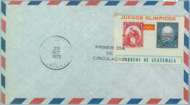 86075 - GUATEMALA - POSTAL HISTORY - FDC COVER: Souvenir / S OLYMPIC GAMES Birds