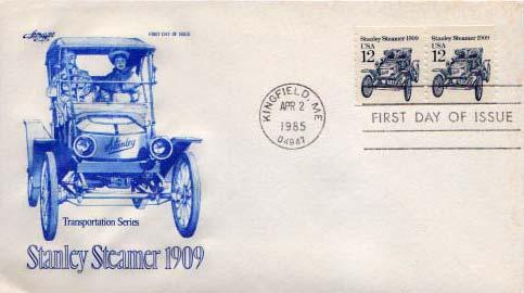 United States, First Day Cover, Automobiles