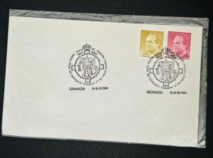 CM) 1994. SPAIN. KING JUAN CARLOS. FDC. BROTHERHOOD. XF
