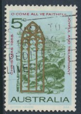 Australia  SC# 445 Christmas   1968  SG 431  Used   as per scan 