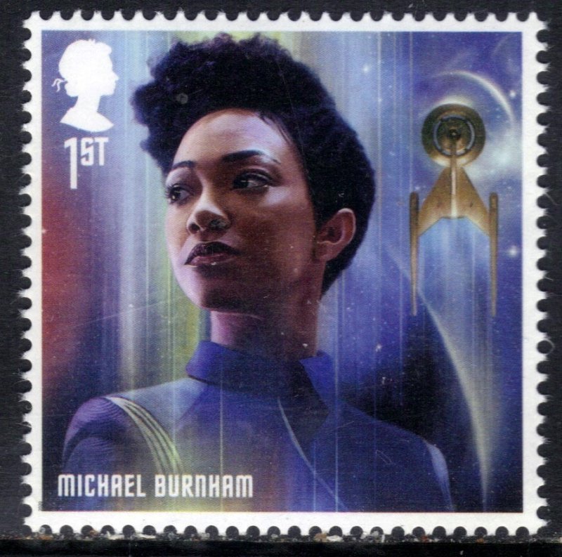 GB 2020 QE2 1st Star Trek Michael Burnham Umm SG 4453 ( T901 )