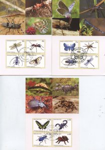 UNITED NATIONS 2009 ENDANGERED SPECIES MAXIMUM CARDS SET 98/100 FIRST DAY CANCEL