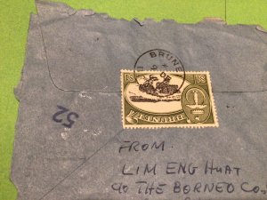 Brunei 1967  Registered Airmail Cover fronts Ref 58727 