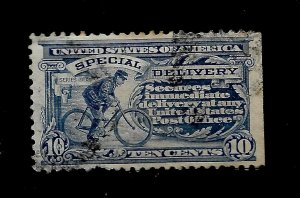 US 1911 Sc# E 8 - 10 c Special Delivery  Used - NSE Light Cancel - Centered - 