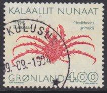 Greenland sc#256 1993 4k Crabs used