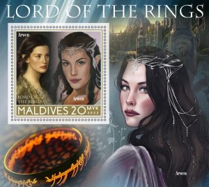 Stamps. Cinema. The Lord of the Rings 2022 year 6 sheets perforated MNH**