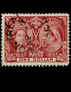 Canada #61 VF-used. SCV - $700.00