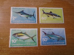 St Vincent   Grenadines   #  218-21   MNH