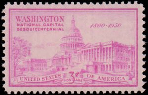 United States #989-992, Complete Set(4), 1950, Never Hinged