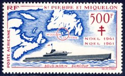 Scott #C25 Submarine MNH