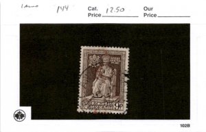 Ireland, Postage Stamp, #144 Used, 1950 Statue St. Peter (AM)