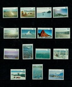 Australia Antarctic Territory: 1984, Antarctic Scenes definitive set, MNH