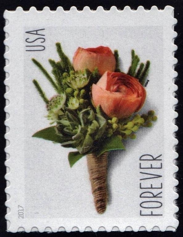 SC#5199 (49¢) Celebration Boutonniere Single (2017) SA