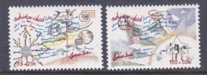 Aruba B19-20 MNH 1990 Family and House set