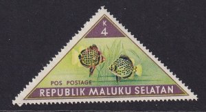 South Moluccas MNH 1953 Marine Life  :   fish  4K