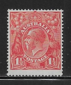 Australia 26 1 1/2d KGV Unused LH (z2)