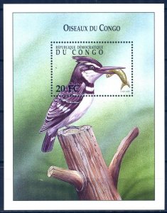 Congo 2000 Birds Mi. Bl.91 S/S MNH