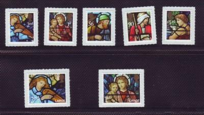 Great Britain Sc 2717-23 2009 Christmas stamp set mint NH