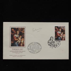 ZS-AC623 SAN MARINO - Paintings, 1997 Fdc Magi'S Adoration Cover