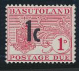 Basutoland  Postage Due  SG D5  Mint  light hinge trace  