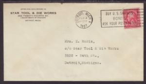 Star Tool & Die Works,Detroit,MI 1937 Cover