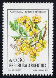 Argentina #1522 Flowers, MNH (0.50)