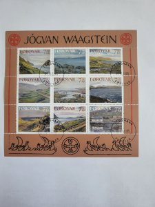 Stamps Faroe Islands Scott #462 used