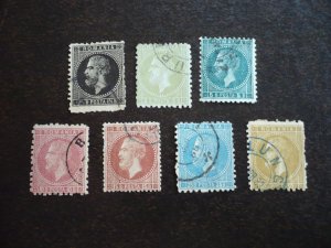 Stamps - Romania - Scott# 66-72 - Used Set of 7 Stamps