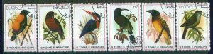 210 -St.Tome & Principe - Birds - Used Set