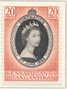 1953 KENYA AND TANGANYIKA 20cMH* Stamp A30P4F40637-