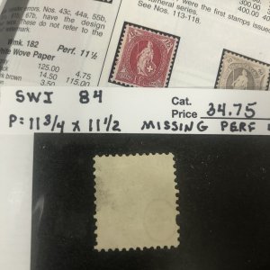 Switzerland 84 Used