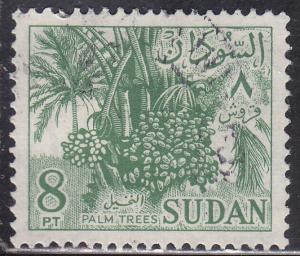Sudan 155 Hinged 1962 Palm Trees and Dates