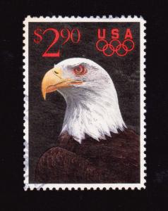 USA 1991 Eagle & Olympic Ring USED G-F