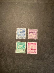 Stamps Canal Zone Scott #142-5 hinged