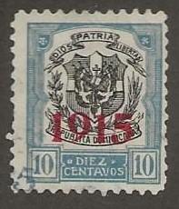 DOMINICAN REPUBLIC SC #  205  USED