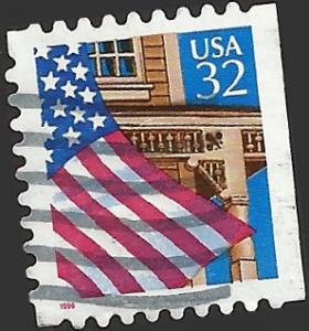 # 2921 USED FLAG OVER PORCH