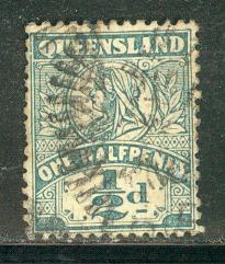 Australia Queensland Scott # 124, used