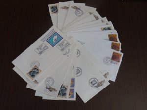 Cyprus 1998 Commemorative Covers Special Cancels 25 pcs