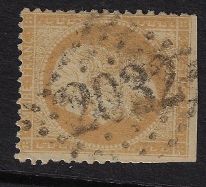 10 c perf Napoleon w/ numeral cxl 2032, Maury Grp 10,  Mondoubleau (Loir-e(a2110