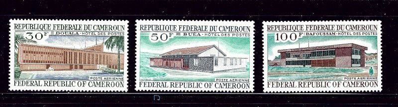 Cameroun C122-24 MNH 1962 Hotels