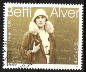 Estonia 2006 Famous Women's Betti Alver Writter Used / CTO