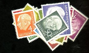 GERMANY #702-21 MINT FVF OG MOST NH Cat $190