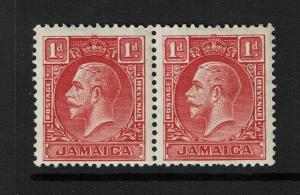 Jamaica SG# 108, pair, Mint Hinged, Die I - S1343