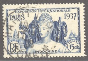 Indochina, Scott #198, Used, w/ Hanoi cancel