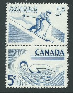 Canada  366,368   Pair   used PD 1957