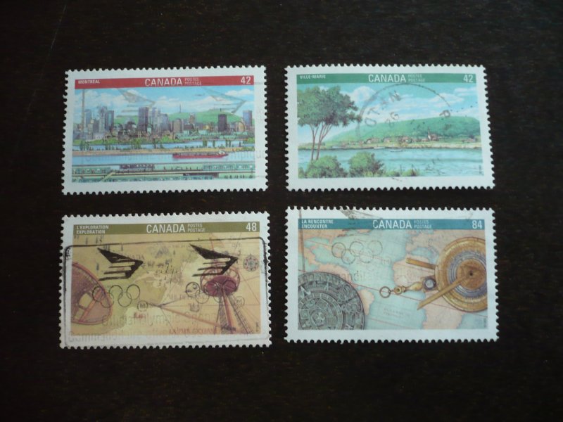 Stamps - Canada - Scott# 1404-1407 - Used Set of 4 Stamps