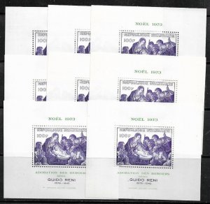 Rwanda #564 MNH S/Sheet - Christmas - Wholesale X 8