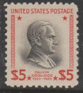 U.S. Scott #834 Coolidge Stamp - Mint Single